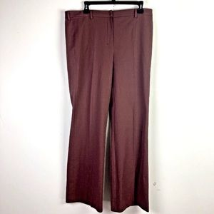 Max Mara 12 Trousers Pants Straight leg
flat front Tebano Malva mauve